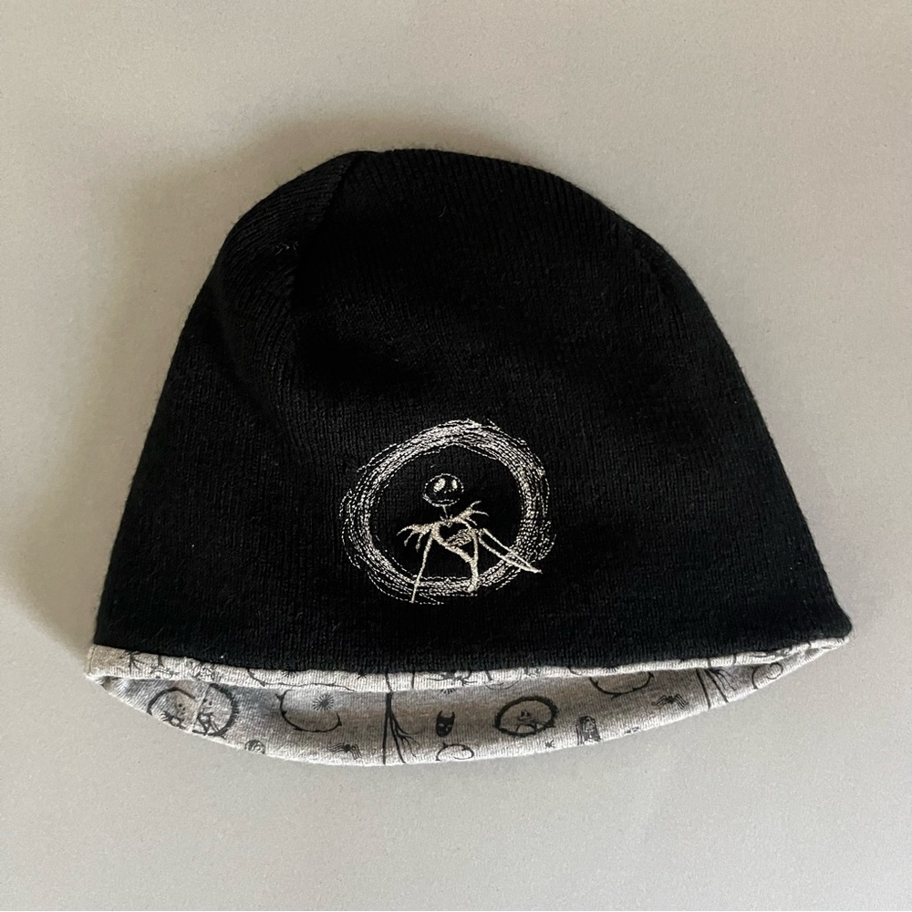Nightmare before christmas jack skellington black beanie